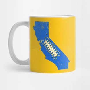 California Football, Retro - Yellow Mug